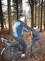 Flot præstaion af Christa og Heidi der gennemførte på Mormor cyklen. Christa skal stå i pedalen for at se kortet så Heidi overtog 05